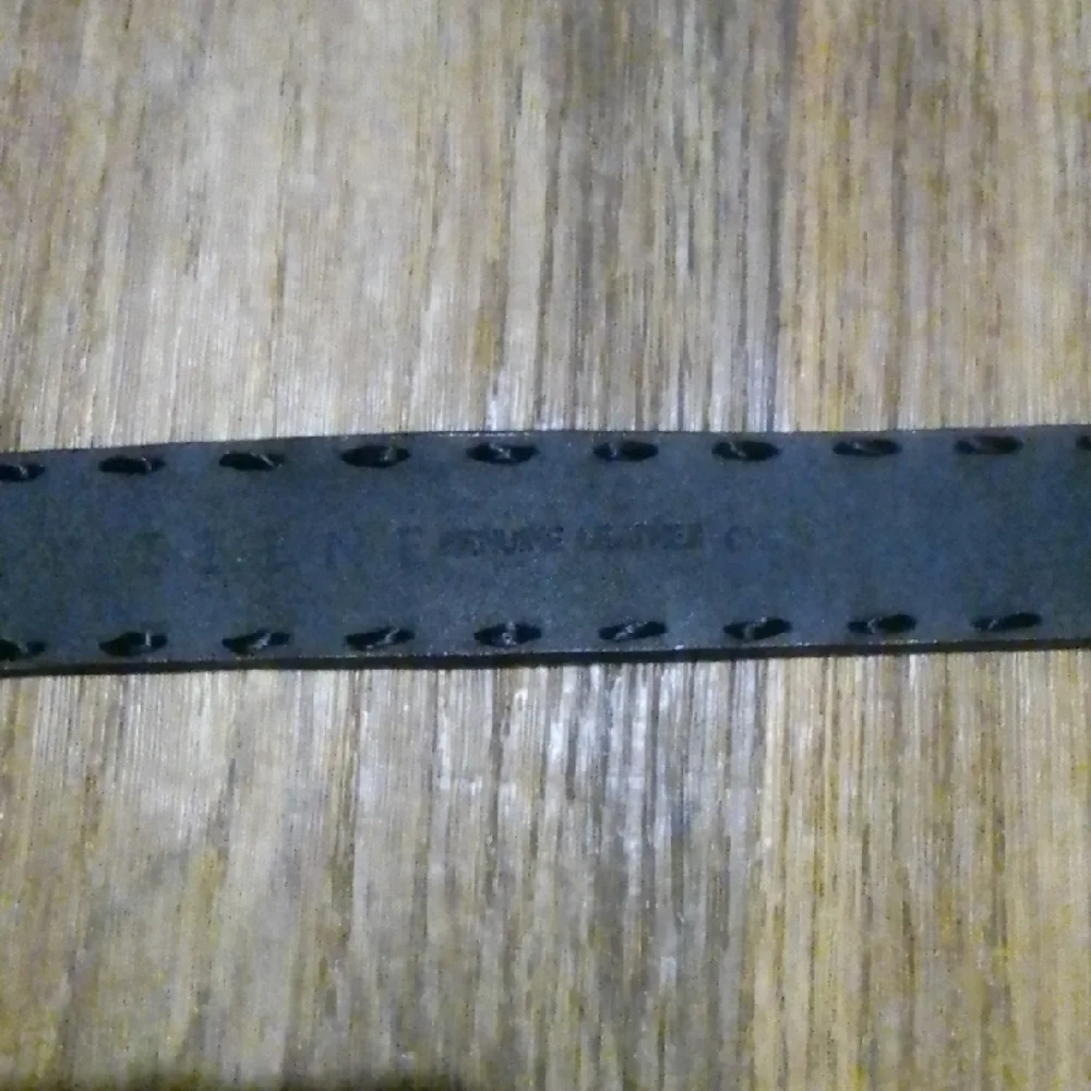 Geoffrey Beene Black Genuine Leather Belt